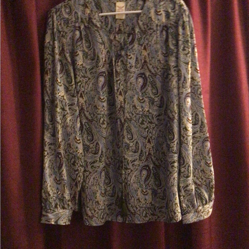 COPY - XXL (20) long sleeve blouse